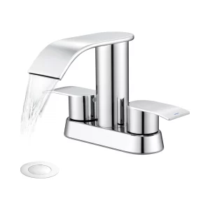 Waterfall Bathroom Sink Faucet