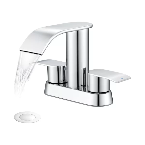 Waterfall Bathroom Sink Faucet