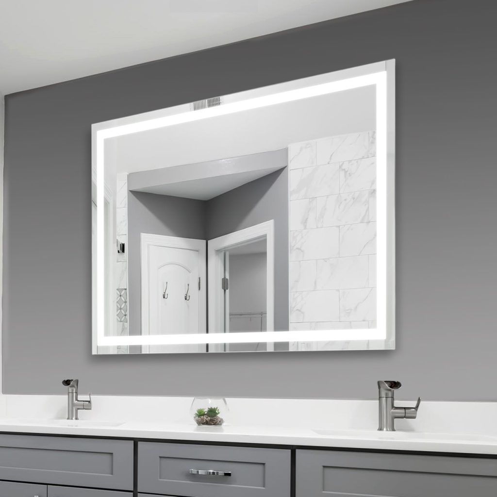 Bathroom LED bar mirror